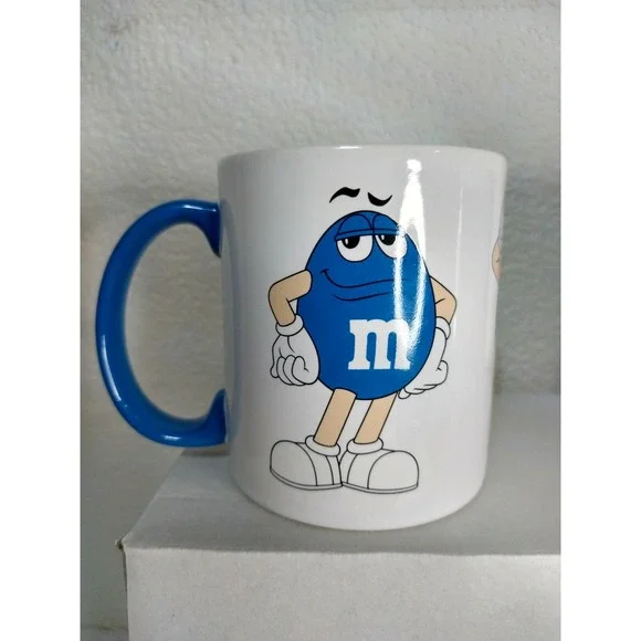 Mars Collectibles Red Santa, Blue, Green M&m's Cups I Melt for No One Lot of 4 - Picture 3 of 10